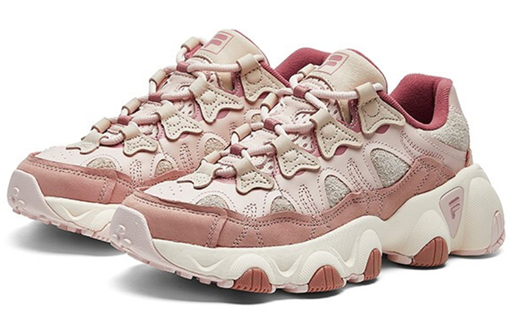FILA FUSION Jagger Casual Shoes Women's Low Top Peach Pink/Vintage Rose купить в интернет-магазине Yoocart с быстрой доставкой по России.