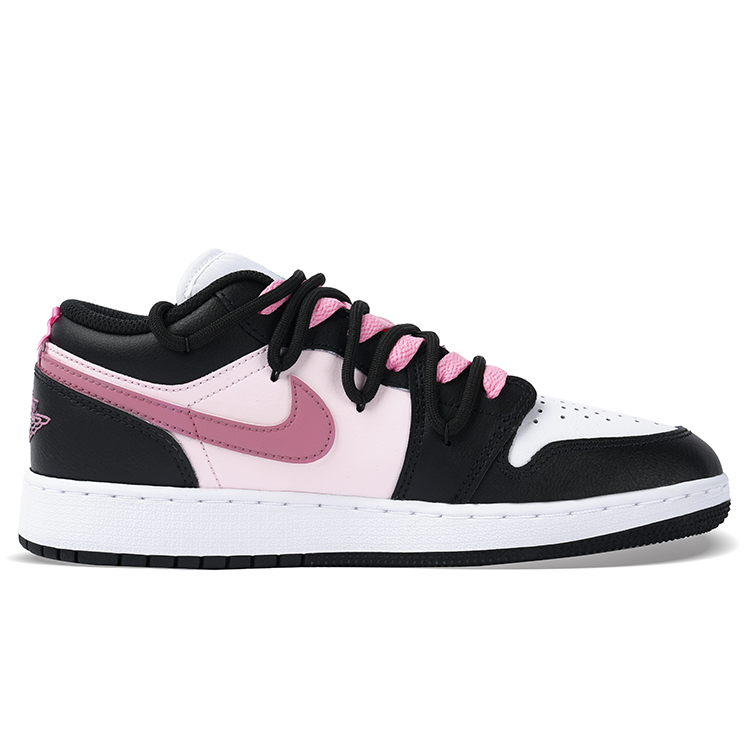 Jordan Air Jordan 1 Low Top Vintage Basketball Shoes GS Black Pink купить в интернет-магазине Yoocart с быстрой доставкой по России.
