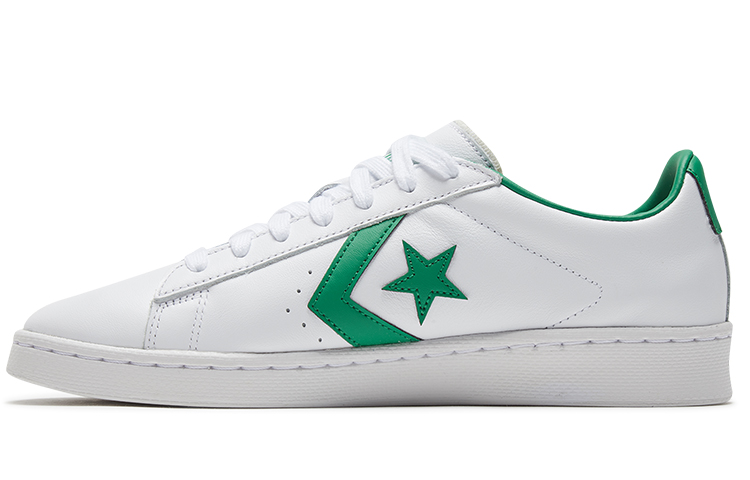 Converse Pro Leather Ox White Green
