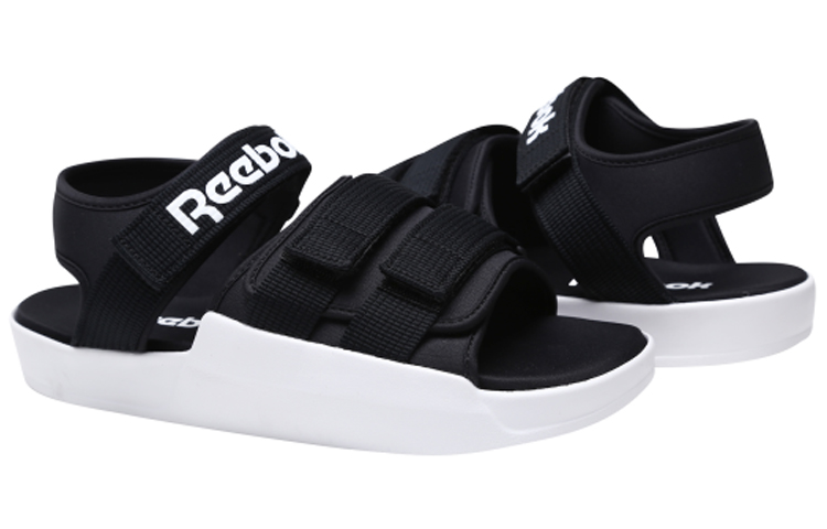 Reebok Tyl Oreo Minimalistic Black White Sandals купить в интернет-магазине Yoocart с быстрой доставкой по России.