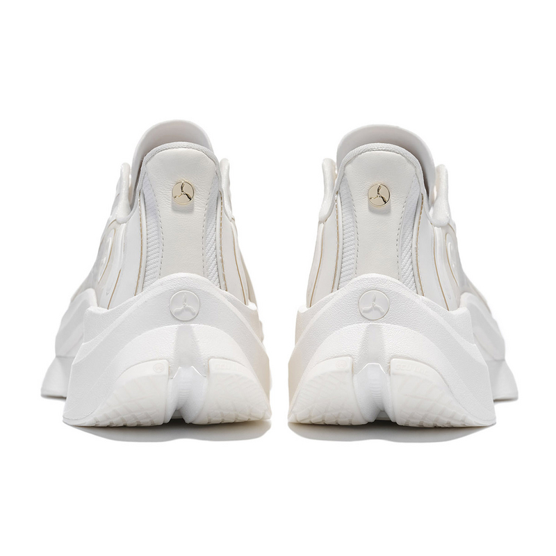 LI NING 1990 Glimpse Abrasion Resistant Slip Resistant Low Top Casual Shoes Women's Ecru