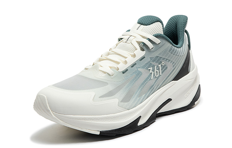 361° Yushan Cushioning Anti-Slip And Wear-Resistant Low-Top Running Shoes Men's Dark Pine Green купить в интернет-магазине Yoocart с быстрой доставкой по России.