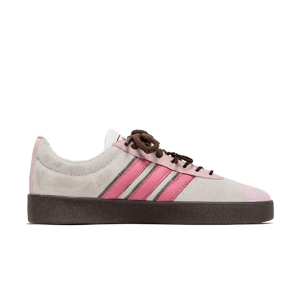 Adidas Neo VL Court 2.0 Skateboard Shoes Unisex Low Top Pink/Brown