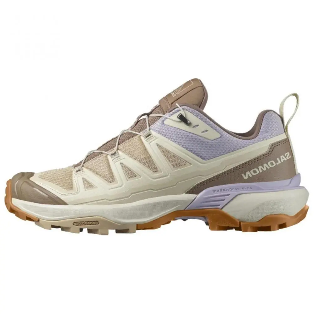 SALOMON X Ultra 360 Edge Slip Resistant Low top Outdoor Shoes Women's Beige Brown Purple