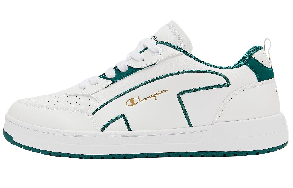Champion Skateboard Shoes Men Low-Top White/Turquoise