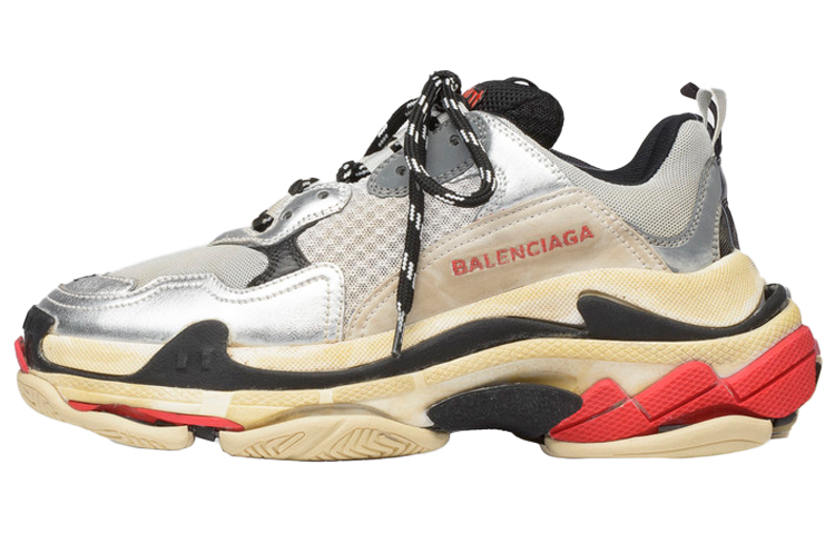 Balenciaga Triple S Sneaker 'Silver' 2018
