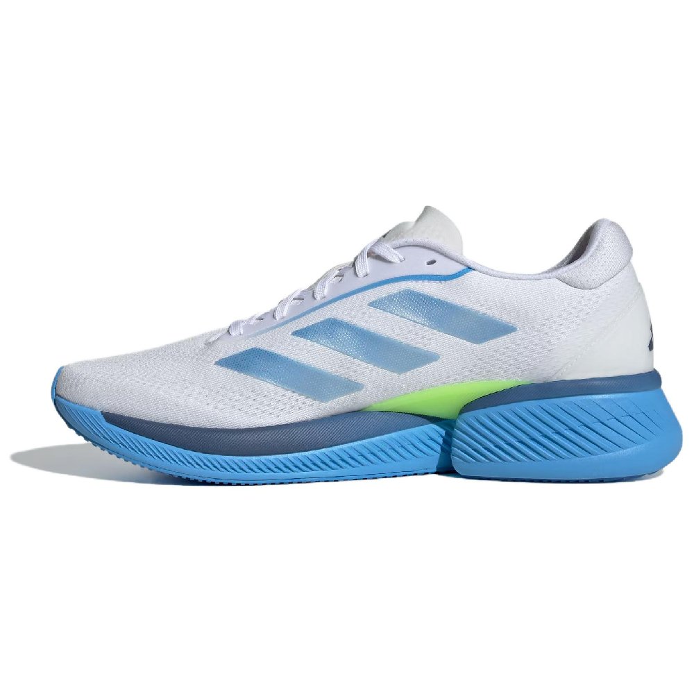 Adidas Supernova Eterno Cushioning Wear-Resistant Low-Top Running Shoes Men's White Blue