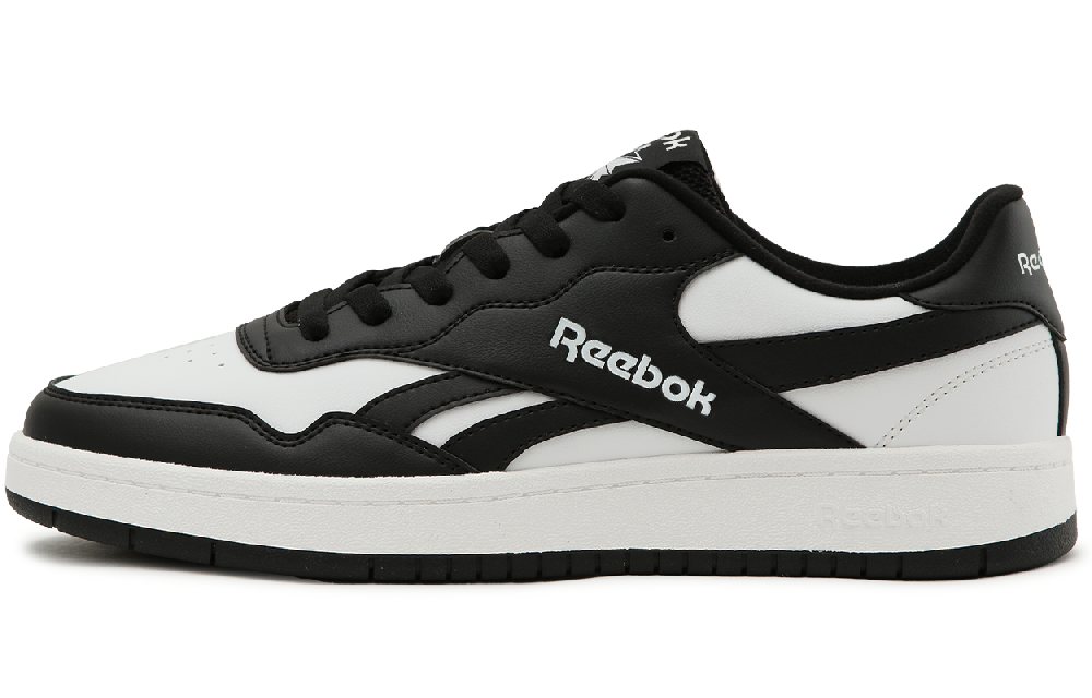 Reebok BB 1000 Low Top Basketball Shoes Unisex Black White