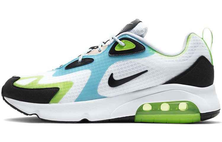 Nike Air Max 200 White Electric Green Oracle Aqua