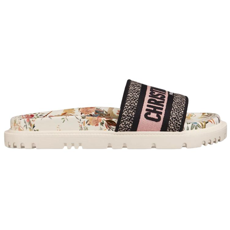 DIOR Dway Canvas Slides Women's