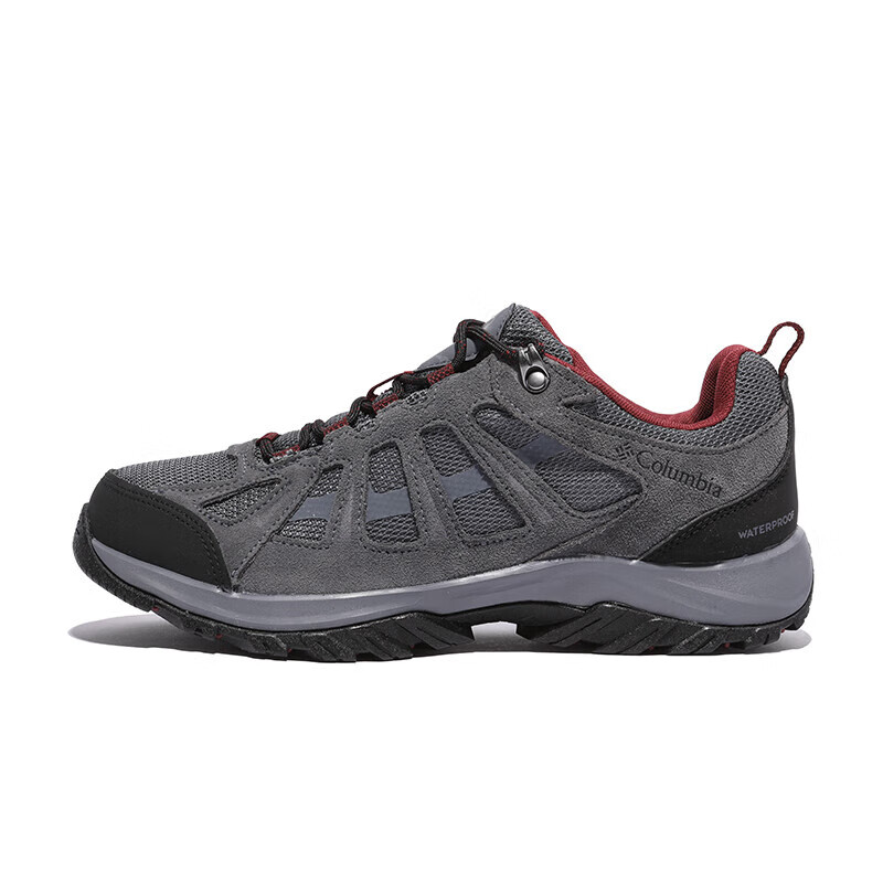 Columbia Cushioned Slip-Resistant Low-Top Outdoor Shoes Men's Gray