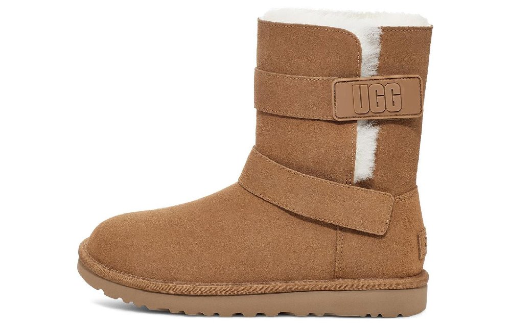 UGG Bailey Graphic Logo Strap Boot 'Brown' Women's
