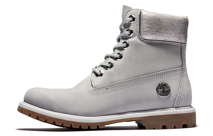 Timberland 6 Inch Premium Boots 'Light Gray' Women's