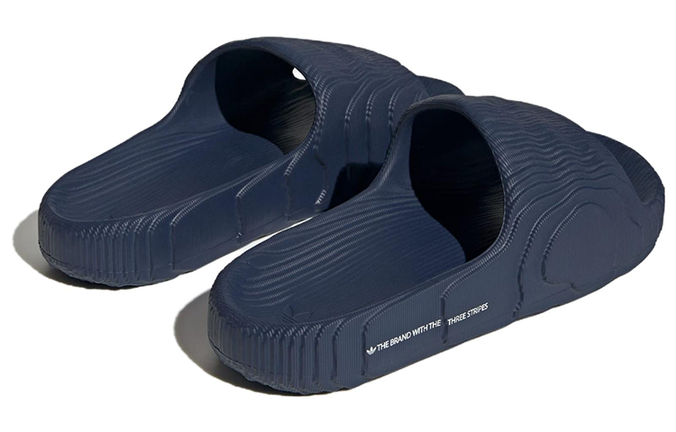 Adidas Adilette 22 Slides Dark Blue купить в интернет-магазине Yoocart с быстрой доставкой по России.