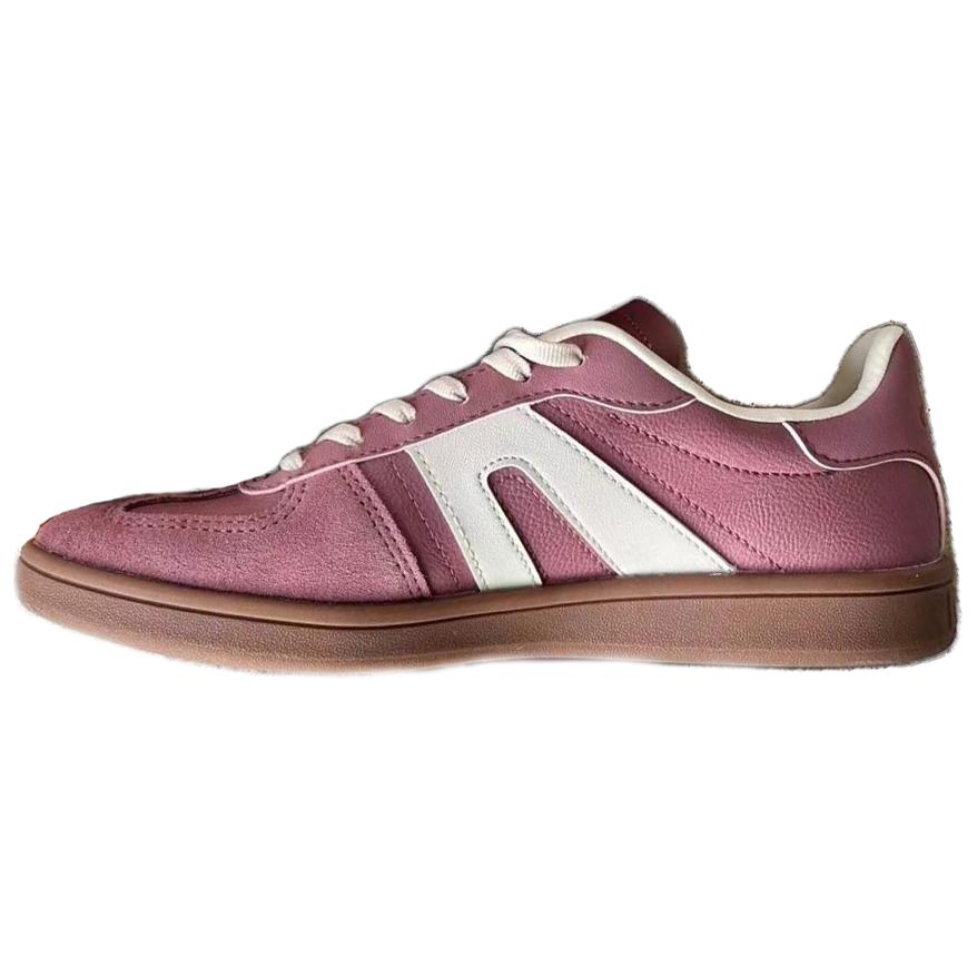 Anta Life Collection Cloud Mountain Slip Resistant Abrasion Resistant Low top Skateboard Shoes Women's Pink Gray
