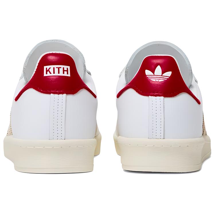 Adidas Campus 80s Kith Classics White Red купить в интернет-магазине Yoocart с быстрой доставкой по России.