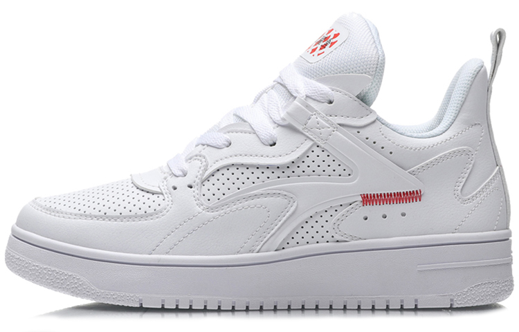 LINING CF Skateboard Shoes Women's Mid top White