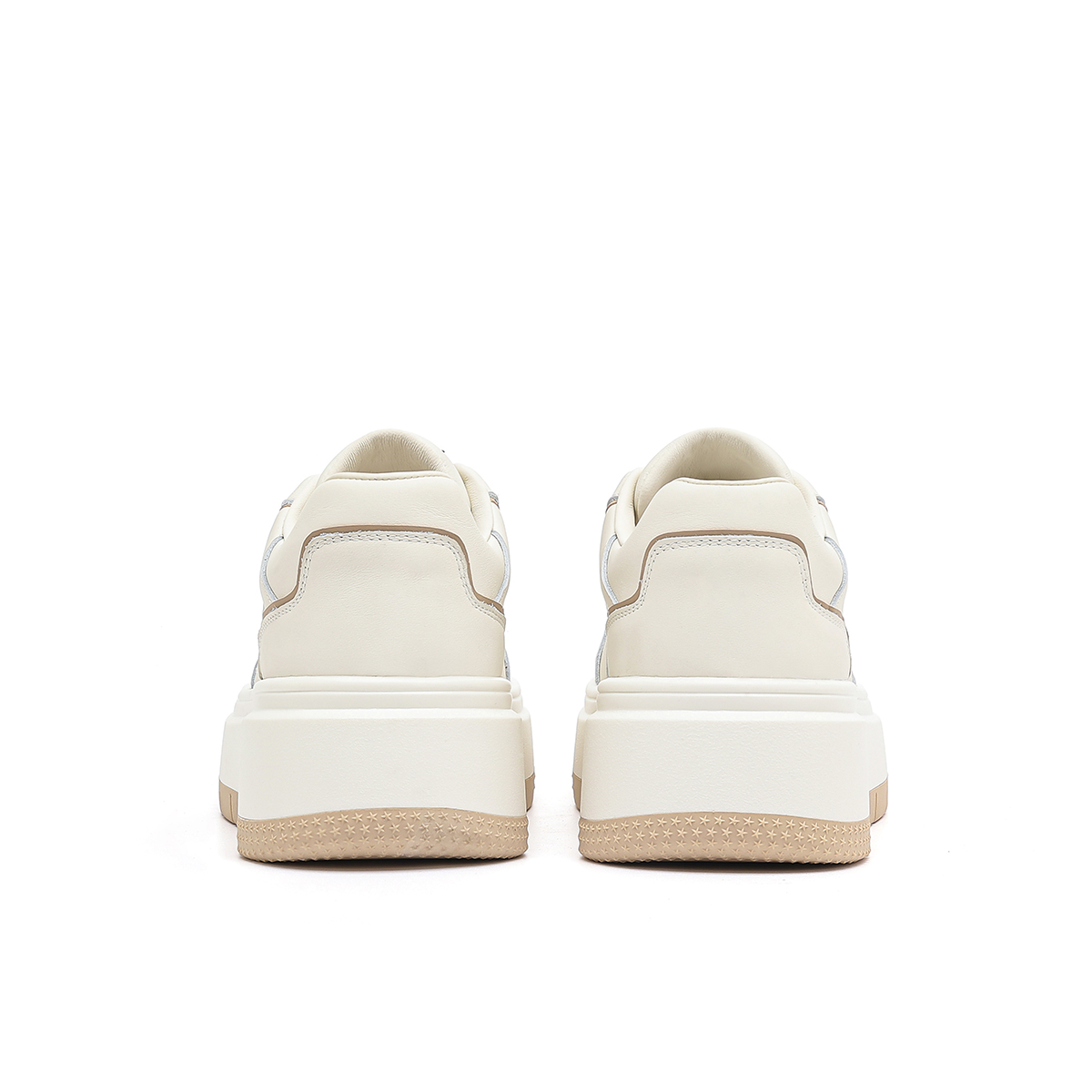 Lee White Sneakers Cushioning, Breathable, Height Increasing Low Top Skateboard Shoes Women's