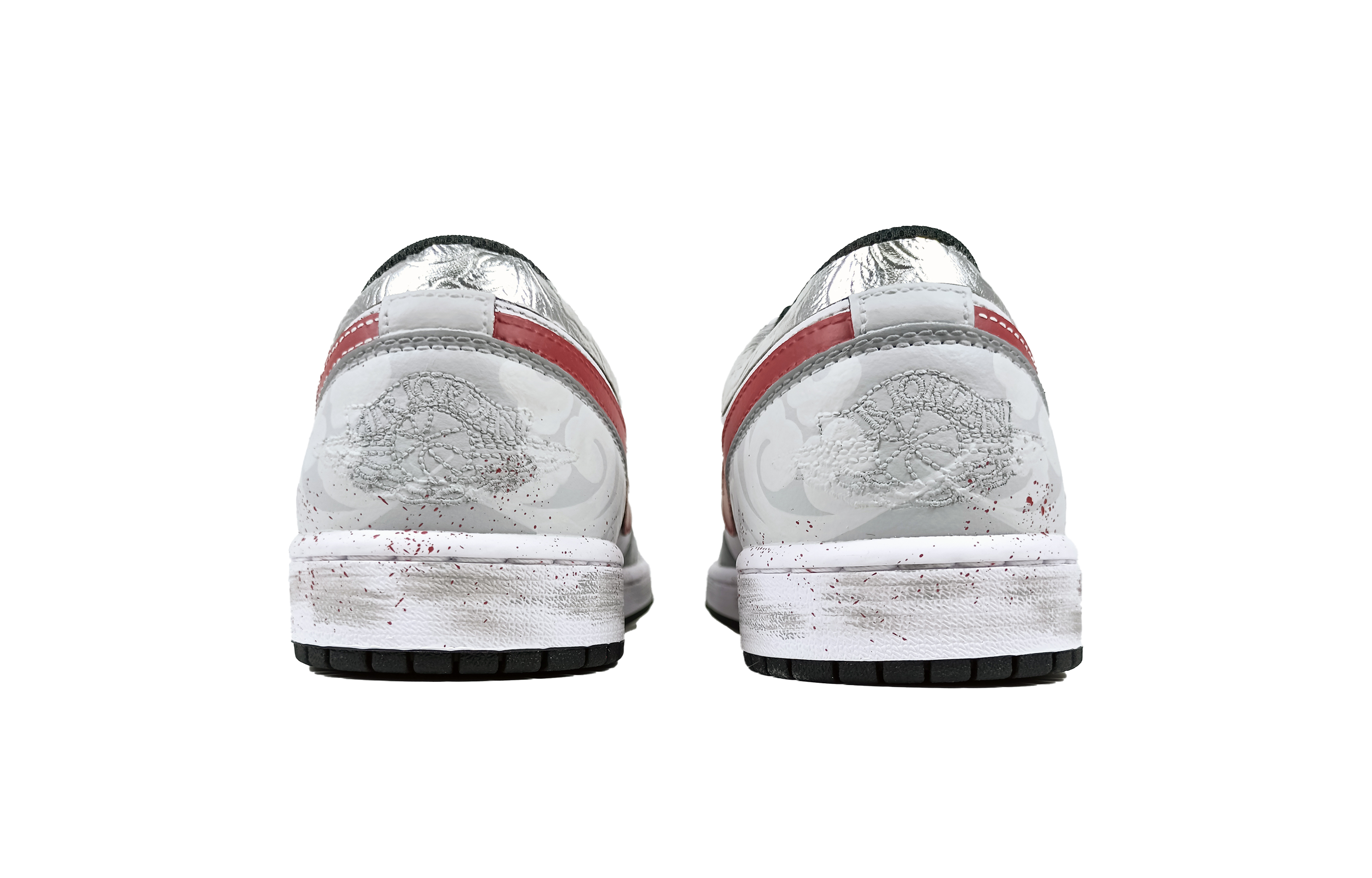 Jordan Air Jordan 1 Vintage Basketball Shoes Men Low Top Gray купить в интернет-магазине Yoocart с быстрой доставкой по России.