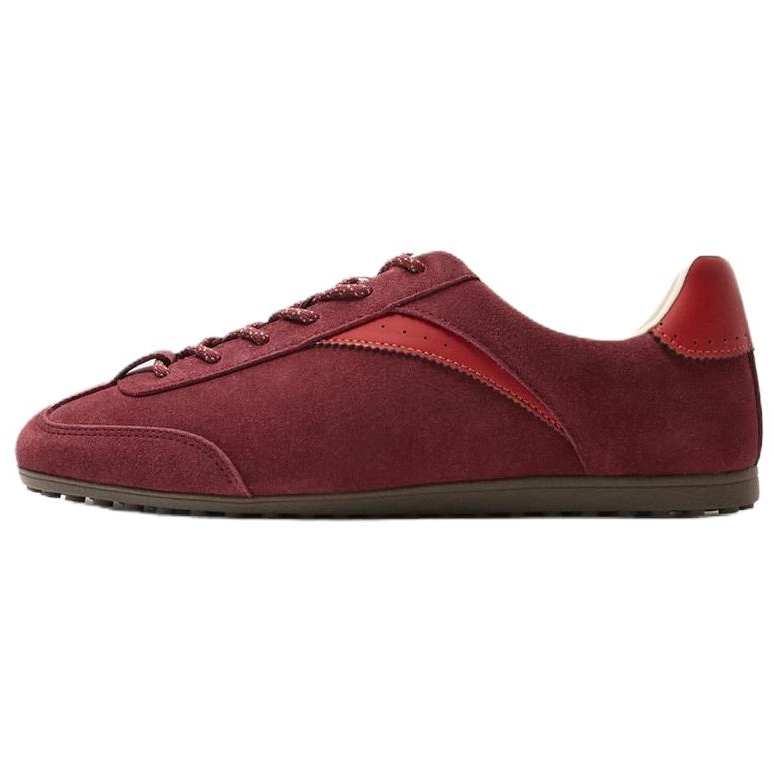 ZARA Low top Casual Shoes Men's Red