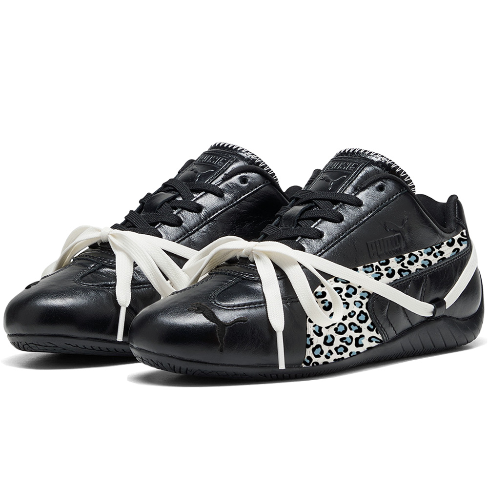 PUMA Speedcat Collection Couple, Leopard Print Morant Low top Casual Shoes Unisex Black White Blue купить в интернет-магазине Yoocart с быстрой доставкой по России.