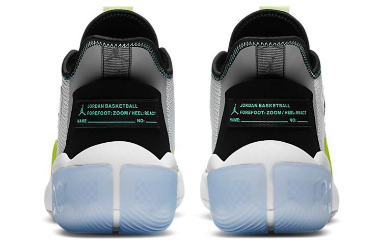 Jordan React Elevation Pf White Black Green Glow купить в интернет-магазине Yoocart с быстрой доставкой по России.