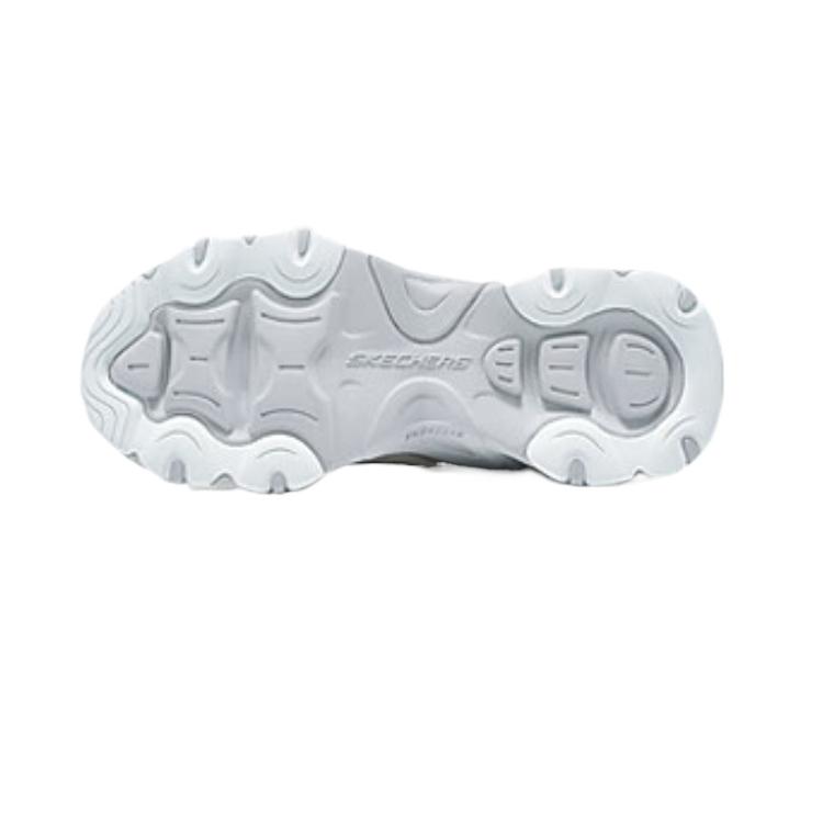Skechers D'Lites Low Top Chunky Sneakers Women's White