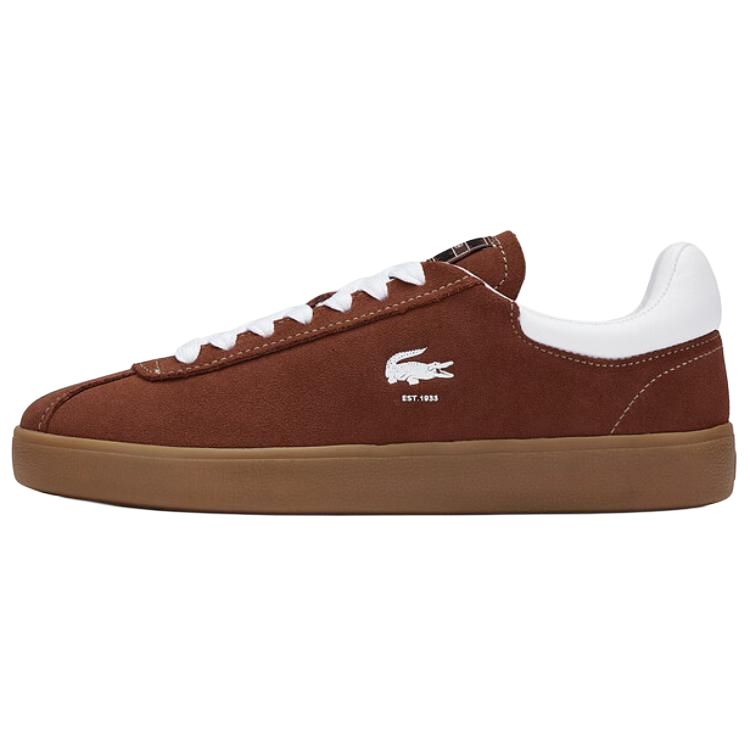 LACOSTE Low-Top Skateboard Shoes Women's Brown