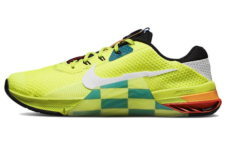 Nike Metcon 7 Amp 'Volt Bright Spruce Checkered'