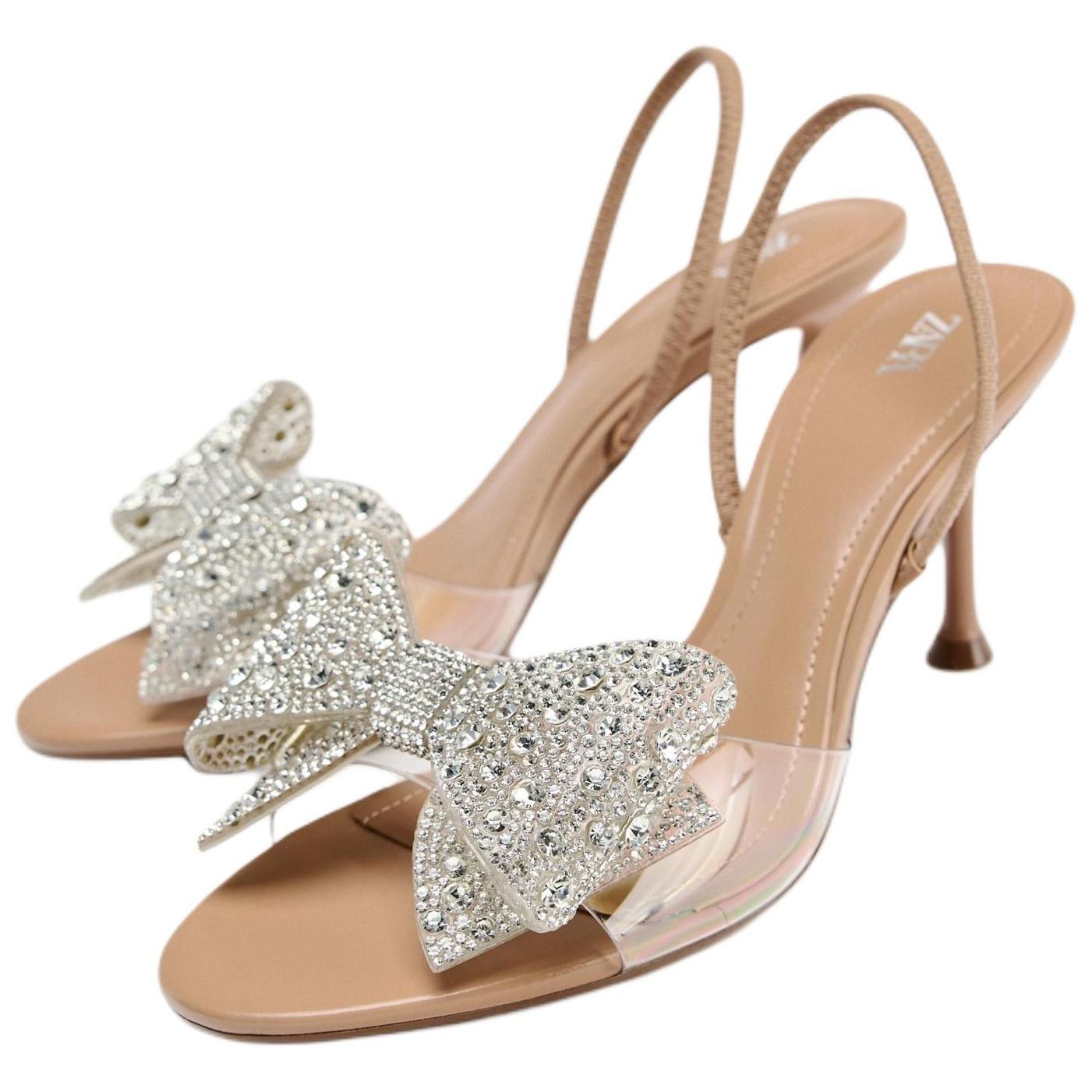 ZARA One Strap Sandals Women's Beige купить в интернет-магазине Yoocart с быстрой доставкой по России.