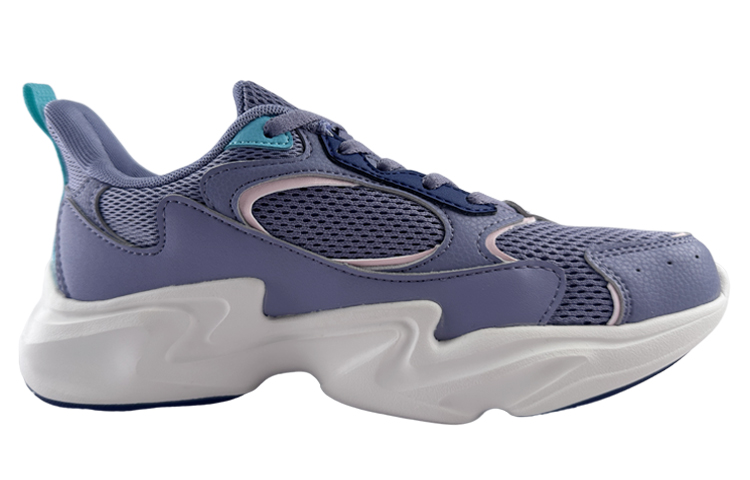 361° Casual Shoes Women's Low-Top Pink Purple