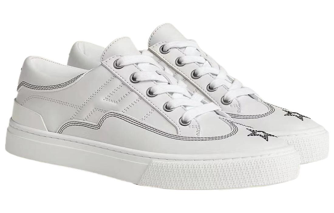 HERMES Low-Top Skateboard Shoes Women's White купить в интернет-магазине Yoocart с быстрой доставкой по России.