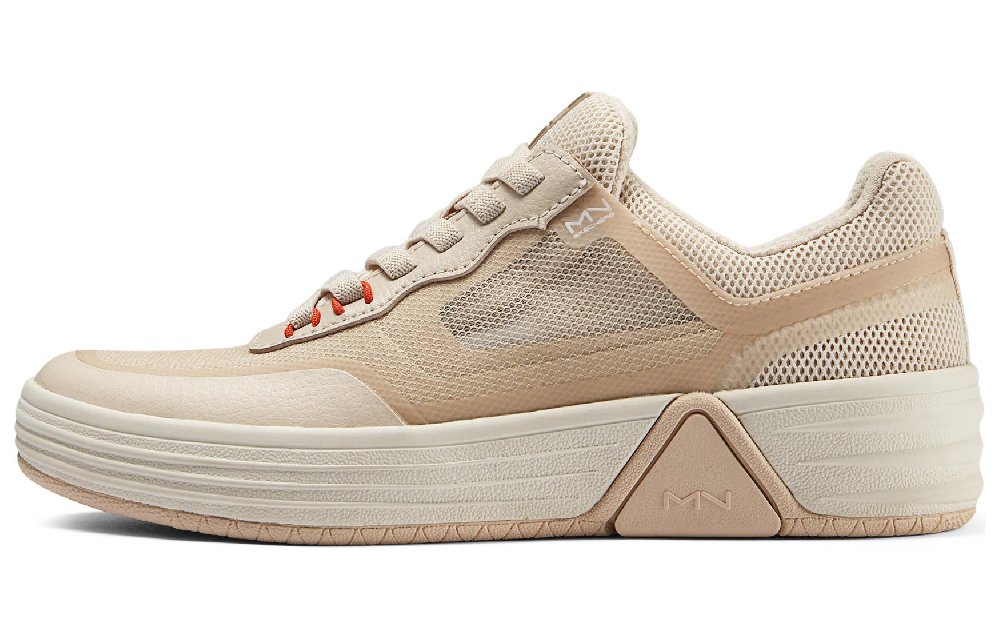 Skechers Cushioning Low-Top Skateboard Shoes Women's Beige