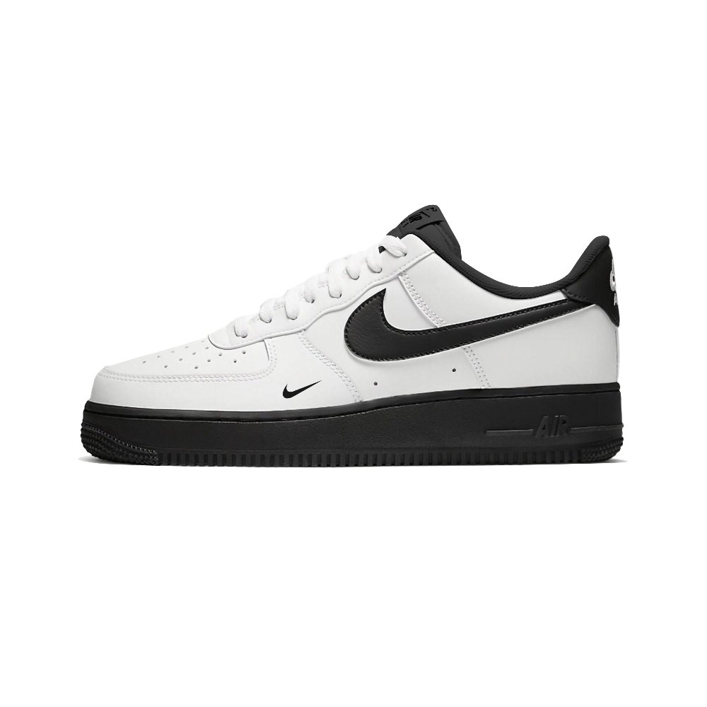 Nike Air Force 1 Abrasion Resistant Low Top Skateboard Shoes Unisex Black