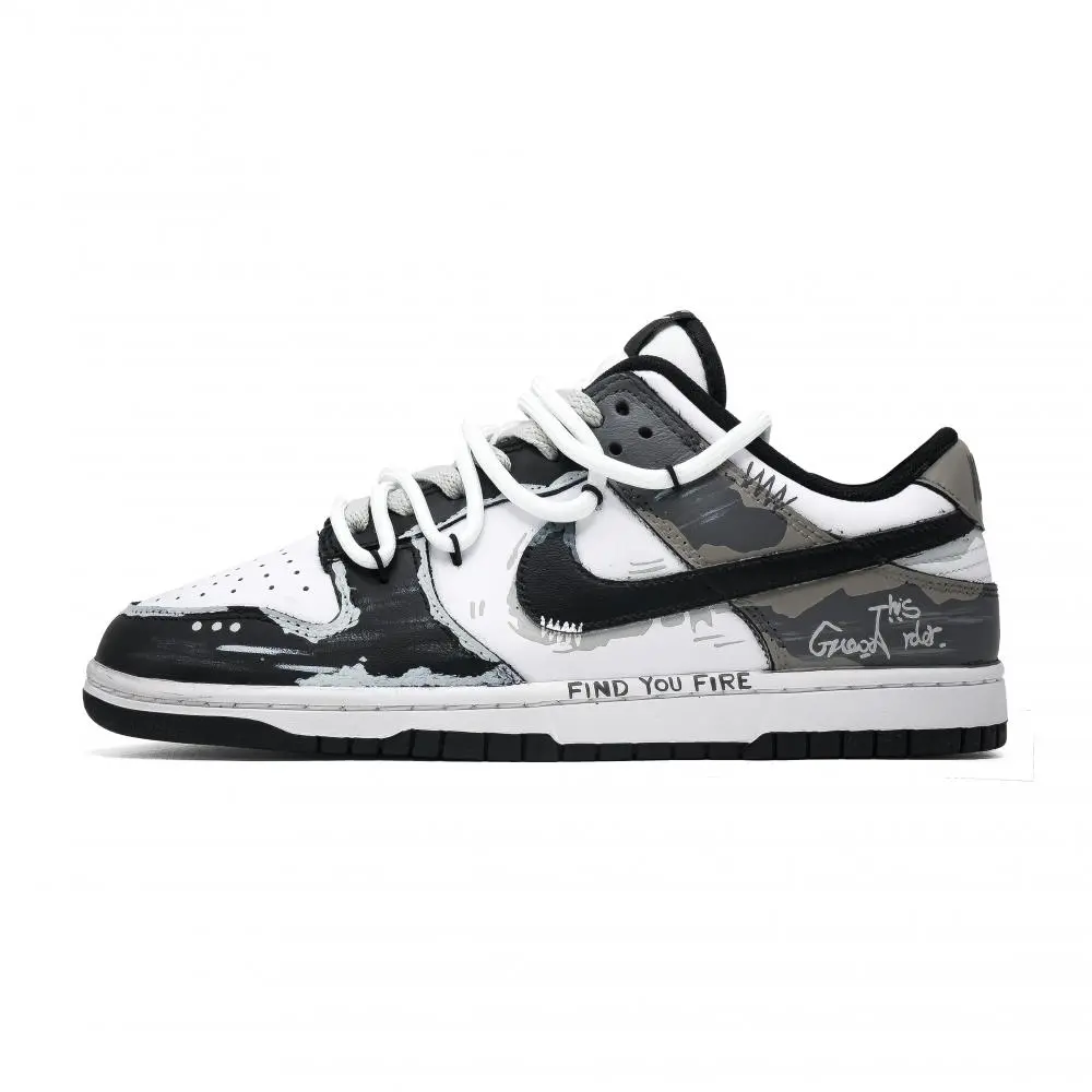 Nike Dunk Wander Travel Cushioning, Wear Resistant Low top Skateboard Shoes Unisex Umber