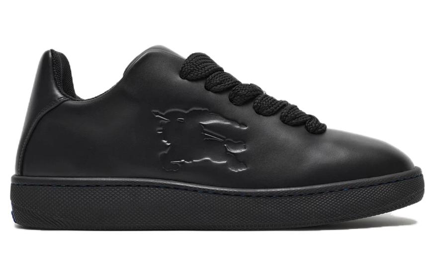 Burberry Box Logo-embossed Leather Sneakers купить в интернет-магазине Yoocart с быстрой доставкой по России.