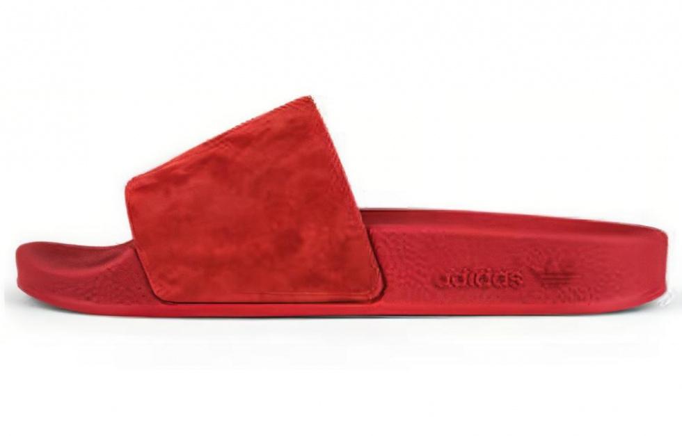 Adidas Adilette Suede Slide 'Cartoon Eye' Women's