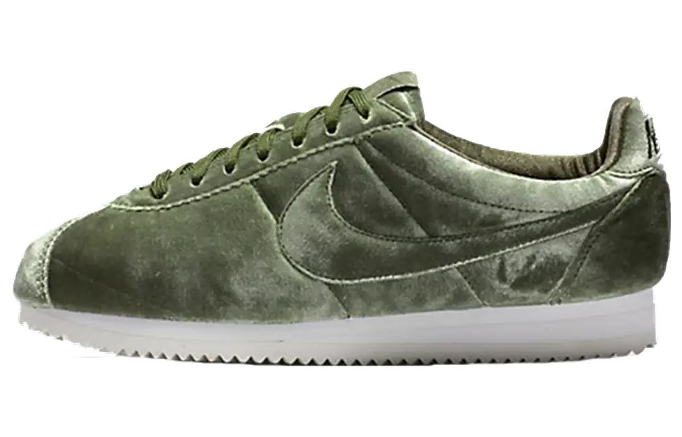 Nike Cortez PRM Velvet Medium Olive Women's
