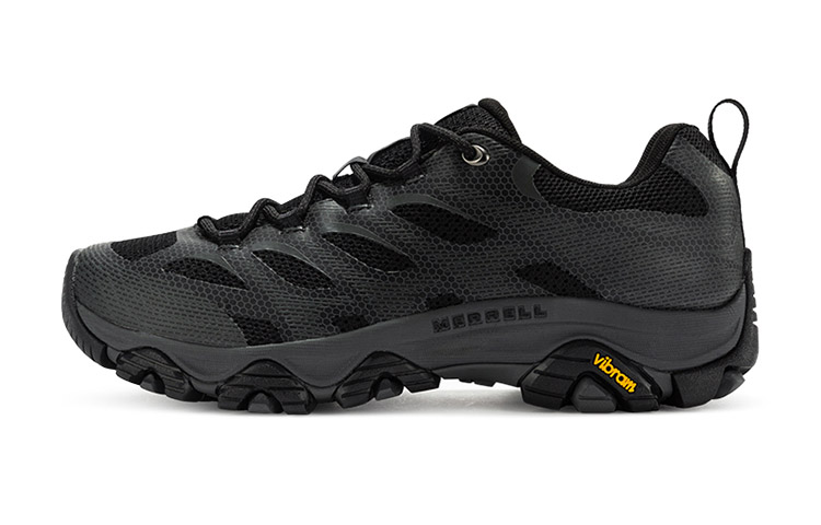 MERRELL MOAB 3 EDGE Anti-Slip Wear-Resistant Low-Top Outdoor Shoes Men's Black