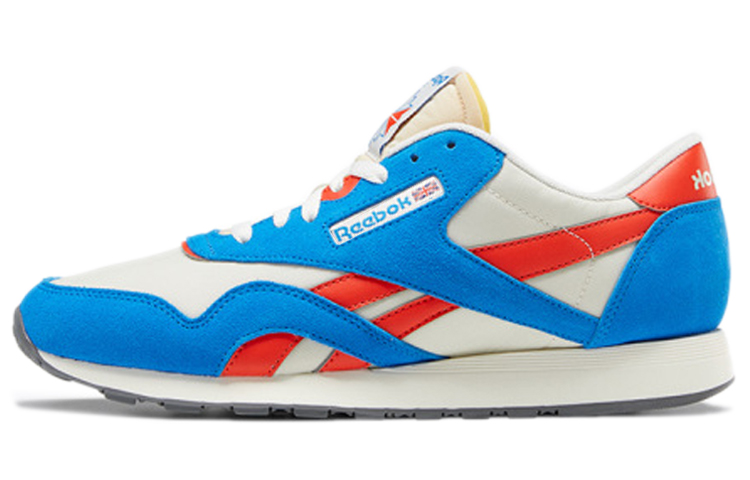 Reebok Classic Nylon Sports Shoes White/Blue/Black