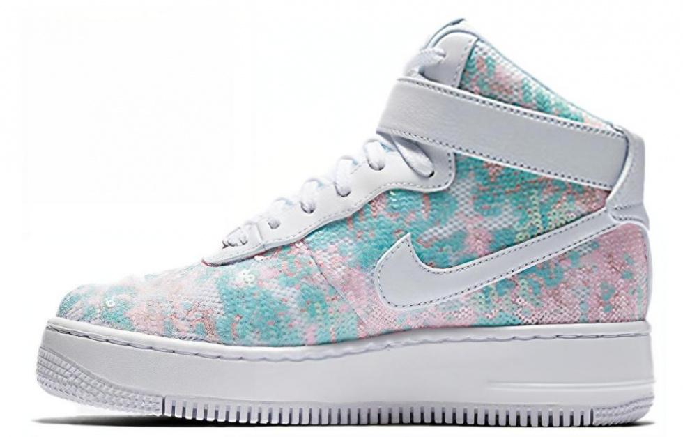 Nike Air Force 1 Upstep High Glass Slipper Women's