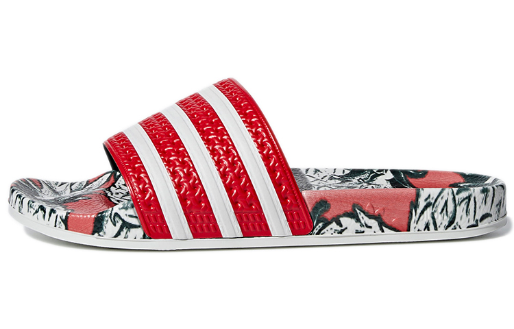 Adilette Women's Adidas Originals Slides 'Scarlet' Women's