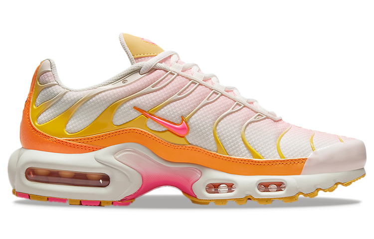 Nike Air Max Plus White Orange Pink Women's