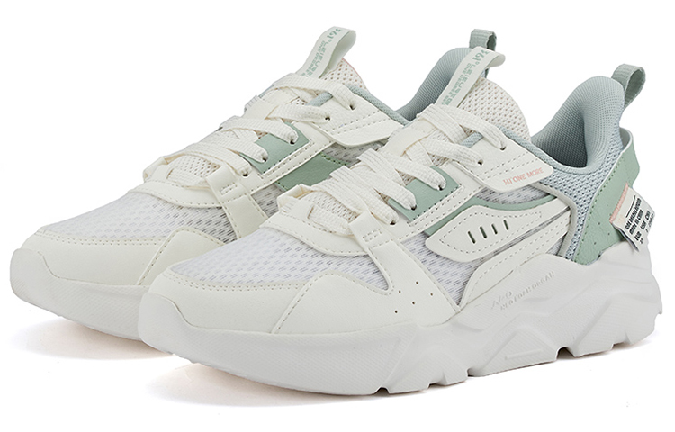 361° Casual Shoes Women's Low-Top White/Green