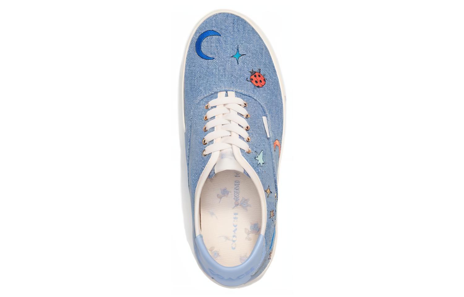 COACH Low top Skateboard Shoes Men's Blue купить в интернет-магазине Yoocart с быстрой доставкой по России.