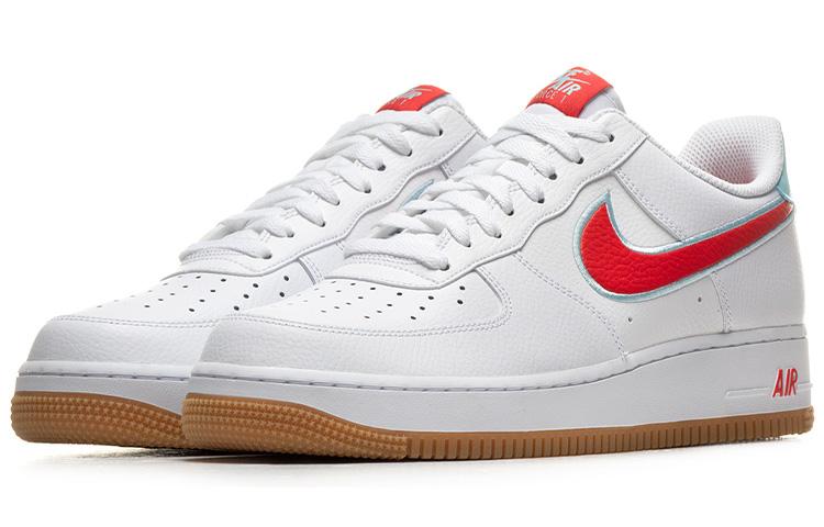 Nike Air Force 1 Low White Chile Red Glacier Ice купить в интернет-магазине Yoocart с быстрой доставкой по России.