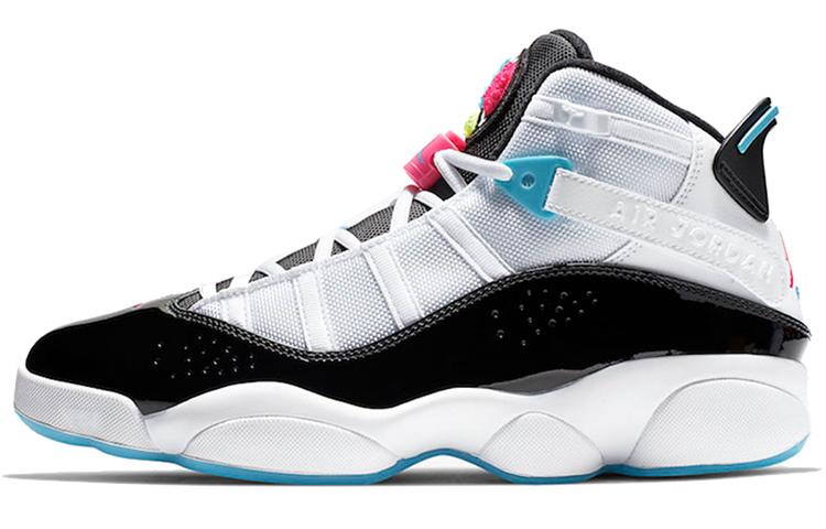 Jordan Air Jordan 6 Rings Винтажные баскетбольные кроссовки Высокие Мужские