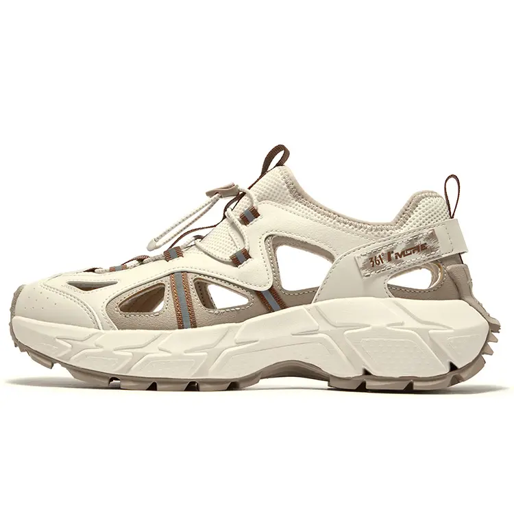 361° Slip Resistant, Abrasion Resistant, Lightweight River Trekking Shoes Men's Apricot Tea Brown