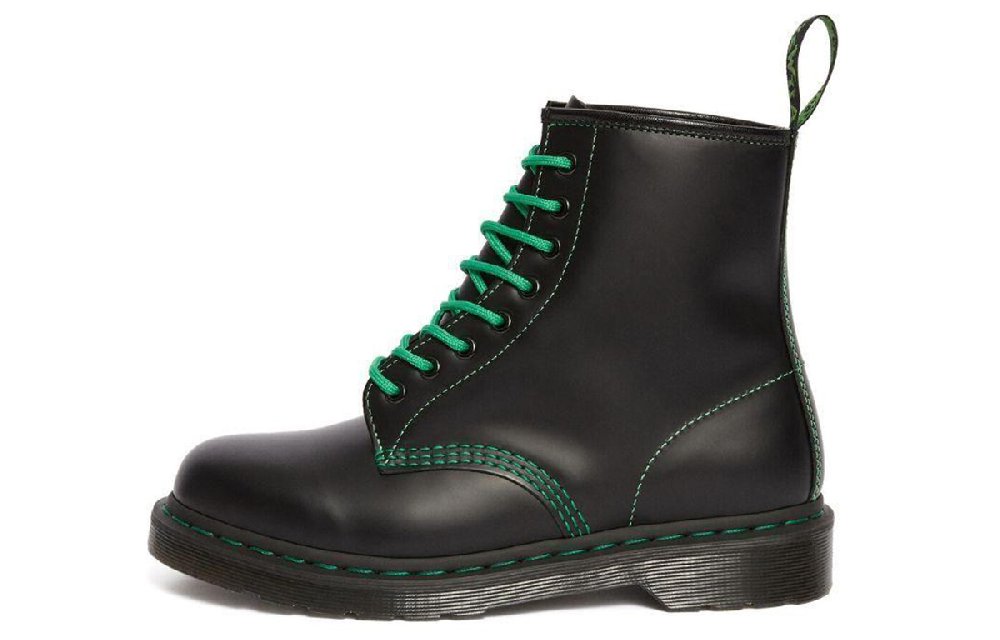 Dr.Martens 1460 Martin Boots Unisex Black/Green