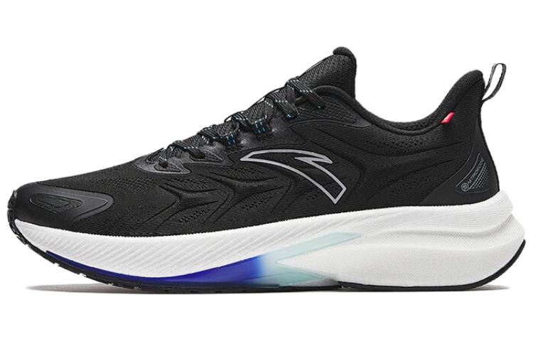 Anta Rocket 5.0 Cushioning Wear Resistant Low Top Trail Running Shoes Men's Black Gray Color